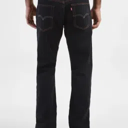 Levi's 517 Dark Indigo Blue Bootcut Jeans image 2