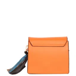 Sugarush Perth Brunt Orange Solid Medium Sling Handbag image 3