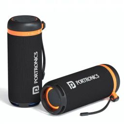 Portronics 15W Breeze 7 Wireless Bluetooth Speaker with Rotational Volume Control - Black-picture-45