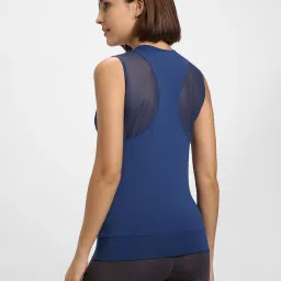 Forever 21 Blue Regular Fit Sports Tank Top image 2