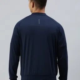 Sporto Navy Regular Fit Bomber Jacket image 2