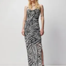 Cover Story Black Animal Print Maxi Dress-picture-41