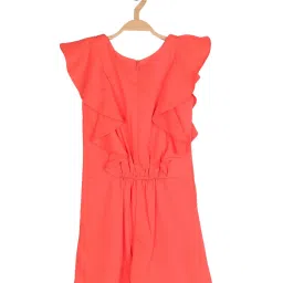 Peppermint Kids Pink Solid Playsuit image 2