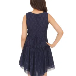 Cutecumber Kids Navy Embellished Dress image 2