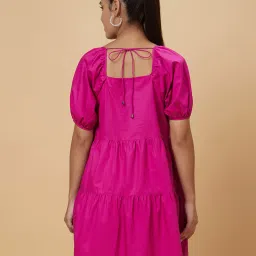 Globus Pink Cotton A Line Dress image 2