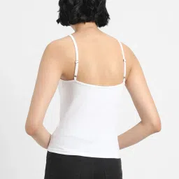 Forever 21 White Cotton Camisole Top image 2