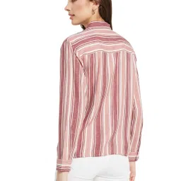 METTLE Multicolor Cotton Striped Shirt image 2