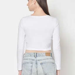 Cation White Crop Top image 2