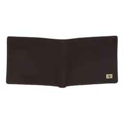 Cantabil Brown Leather Bi-Fold Wallet for Men image 4