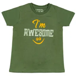 Dyca Kids Olive Graphic T-Shirt-picture-32