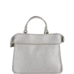 MINI WESST Silver Sling Handbag image 4