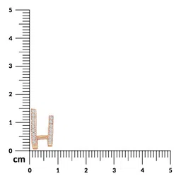 Luxevogue 925 Sterling Silver 18K Rose Gold-Plated CZ Studded Square Shaped Studs image 2