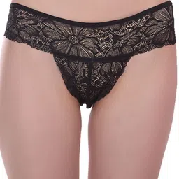 Fleurt Pack Of 3 Assorted Lace Bikini Briefs - HOBFPT3-OS-11 image 4