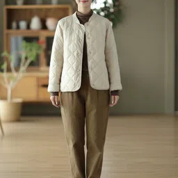 Mast & Harbour Women Acrylic Padded Long Sleeves Jacket image 2