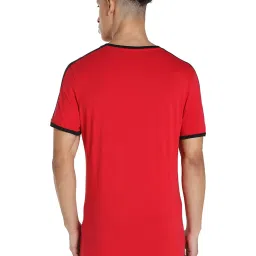 Puma Red Cotton Regular Fit T-Shirt image 2