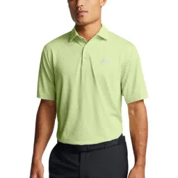 Under Armour Green Regular Fit Logo Printed Sports Polo-picture-22