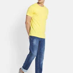 Octave Blue Regular Fit Lightly Washed Jeans image 5