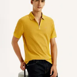 Levi's Men's Mustard Slim Fit Polo T-Shirt-picture-43