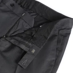 Arrow Dark Grey Regular Fit Trousers image 4