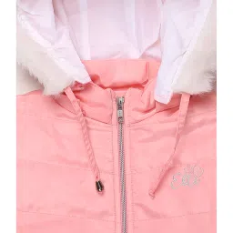 Elle Kids Powder Pink Regular Fit Jacket image 3