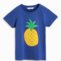 Campana Kids Blue Printed T-Shirt-picture-31