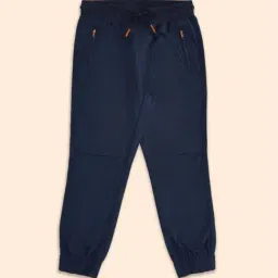 Pantaloons Junior Navy Cotton Regular Fit Joggers-picture-13