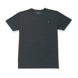Palm Tree Kids Grey Cotton Regular Fit T-Shirt-image-27