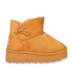Truffle Collection Kids Camel Snow Boots image 2