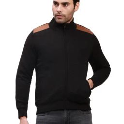 Parx Black Regular Fit Jacket-picture-12