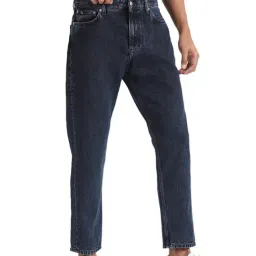 Calvin Klein Jeans Straight Denim Dark Dark Rinse Mid Rise Jeans-image-90