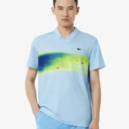 Lacoste Blue Slim Fit Printed Jersey-picture-18