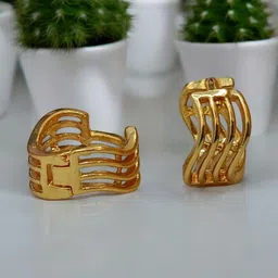 SHREE KRISHNA SHOPPING Gold-Plated Brass Earrings-picture-20