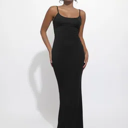 LULU & SKY Shoulder Straps Maxi Dress image 1