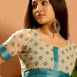 GULKEE FAB Floral Zari Saree image 2