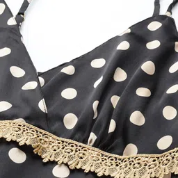 ms.lingies Ms Lingies Satin Printed Baby Doll image 2