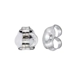 SALTY Silver-Plated Tusker Animal Shaped Studs Earrings image 4