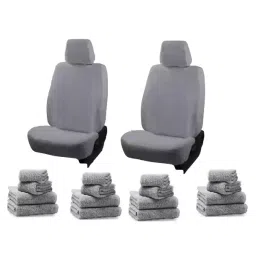 Oscar Maruti Suzuki Wagon-R Car Seat Cover Grey AUT-SN-4389-picture-14