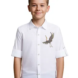 CHARCHIT Boys Comfort Printed Casual Shirt-picture-31