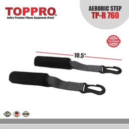 TOPPRO FITNESS : AEROBIC STEP TP-R-760| GYM STEPPER | GYM BENCH | INCLINE DECLINE BENCH | ABDOMINAL BENCH | CARDIO STEPPER | STEPPER FOR HOME GYM WORKOUT | TAIWAN CERTIFIED | IMPORTED image 5