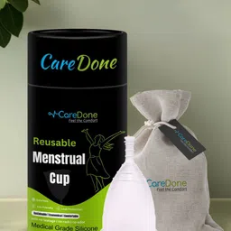 CareDone Reusable & Leak Proof Menstrual Cup - S-picture-16