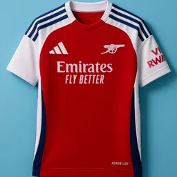 ADIDAS KIDS Cotton Knit Half Raglan Sleeves Top & Shorts Set with Socks Brand Logo Print Tape Detailing - White & Red image 3