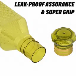 Kuber Industries Water Bottle Plastic Water Bottle for Fridge Water Bottle for Kitchen Ideal for Restaurant Water Bottle for Refrigerator Square H2O Bottle 1 LTR Pack of 9 Multi image 5