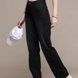 The Roadster Life Co. Women Straight Fit High Rise Stretchable Jeans-image-56