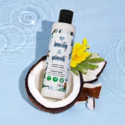 Love Beauty & Planet Coconut Water & Mimosa Flower Volume and Bounty Conditioner - 200 ml image 2