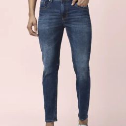 People by Pantaloons Medium Blue Skinny Fit Jeans-picture-24