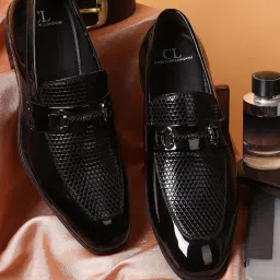 Carlton London Men's Black Loafers-picture-18