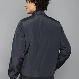 Allen Solly Dark Grey Regular Fit High Neck Jacket image 2
