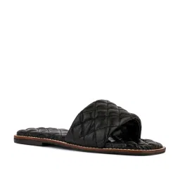 Rag & Co Women's Black Casual Sandals image 2