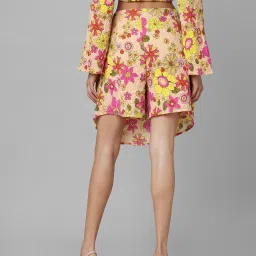 Only Multicolor Floral Print Skirt image 2