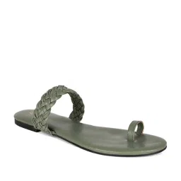 W Women's Wmorgan Green Toe Ring Sandals image 2
